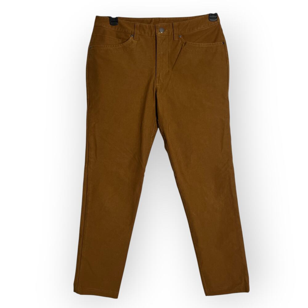 Lululemon ABC Slim Utilitech Pant SIZE 31x29 Burnt Caramel 5-Pocket Jean